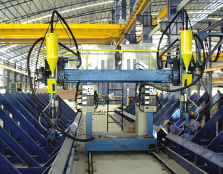 H Beam Welding Line